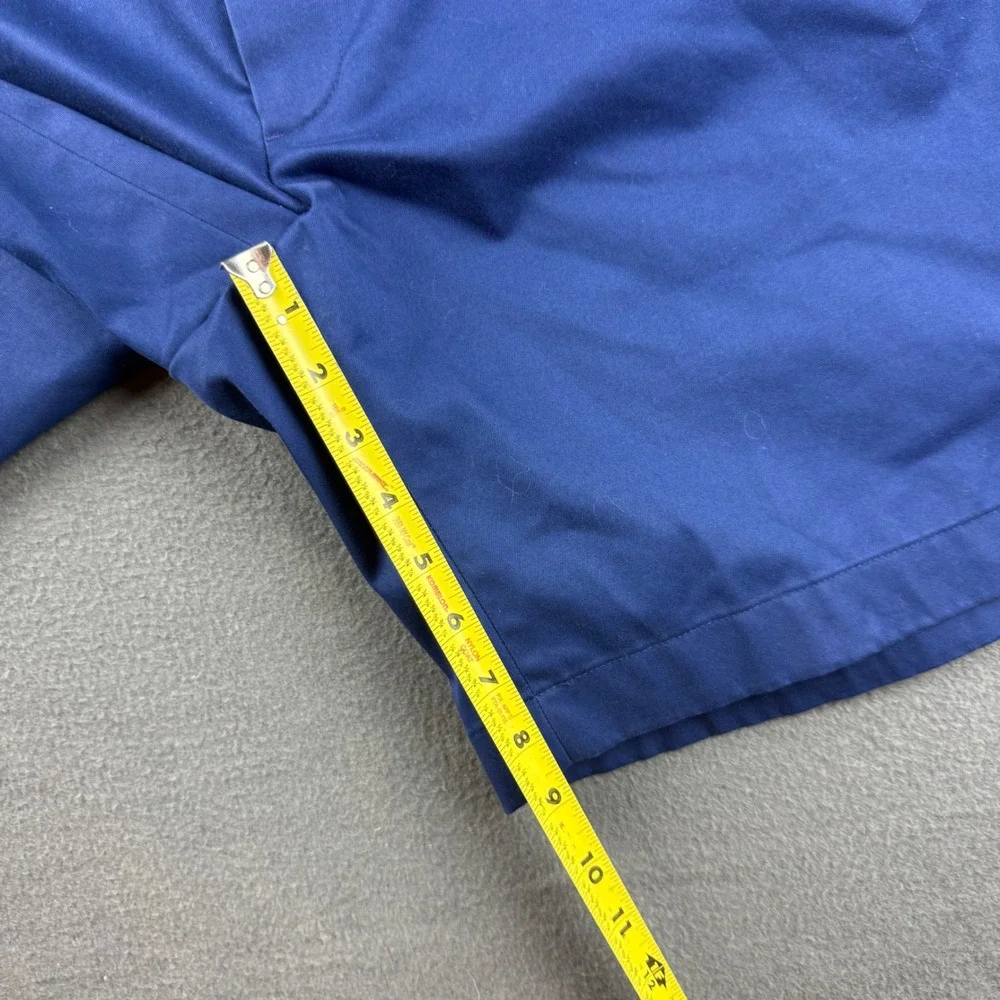 Brooks Brothers Shorts Men's 34 Blue Advantage Chino Stretch Lightweight Cotton